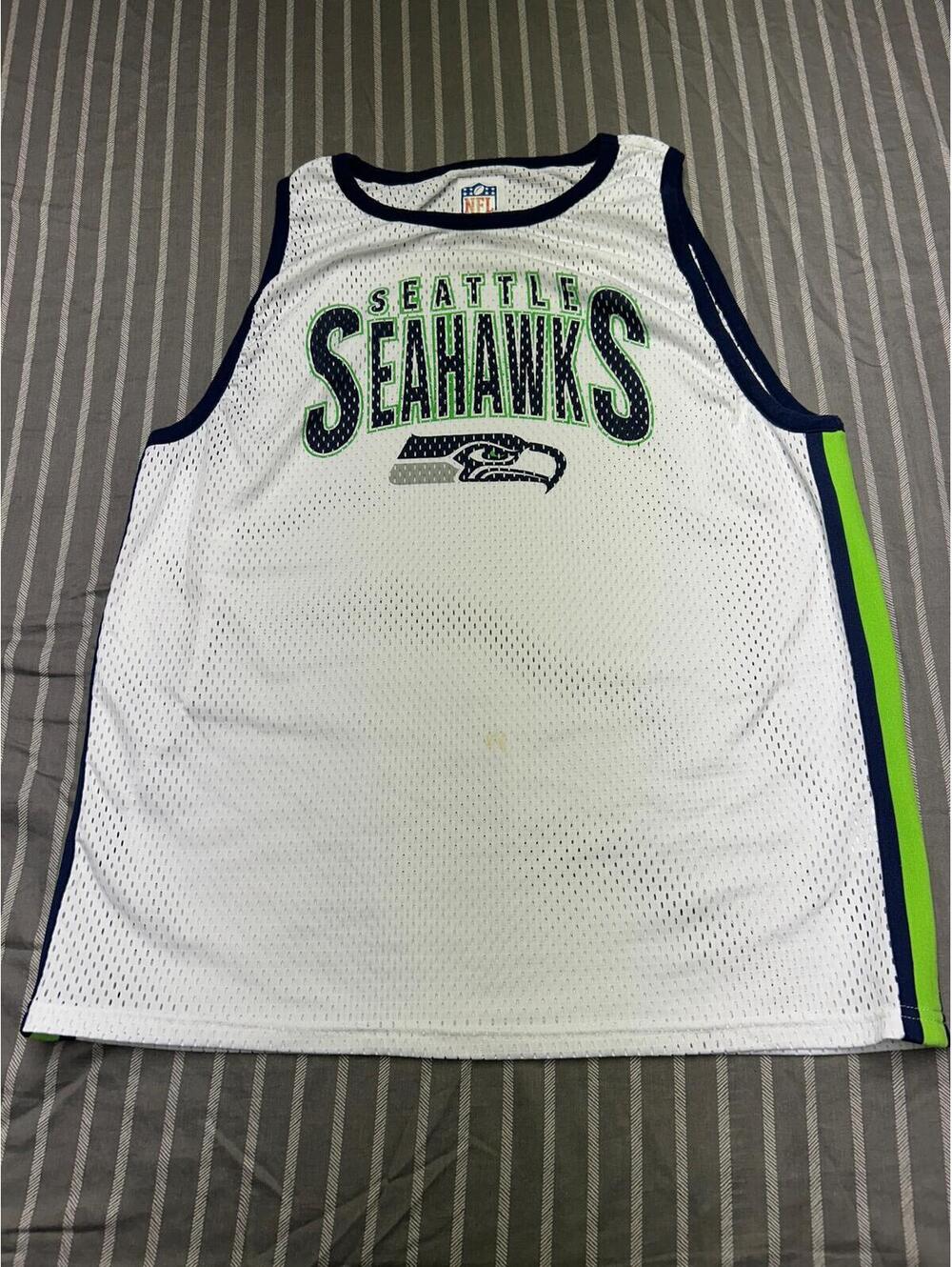 Seattle Seahawks NFL basketball shirt Men's XL